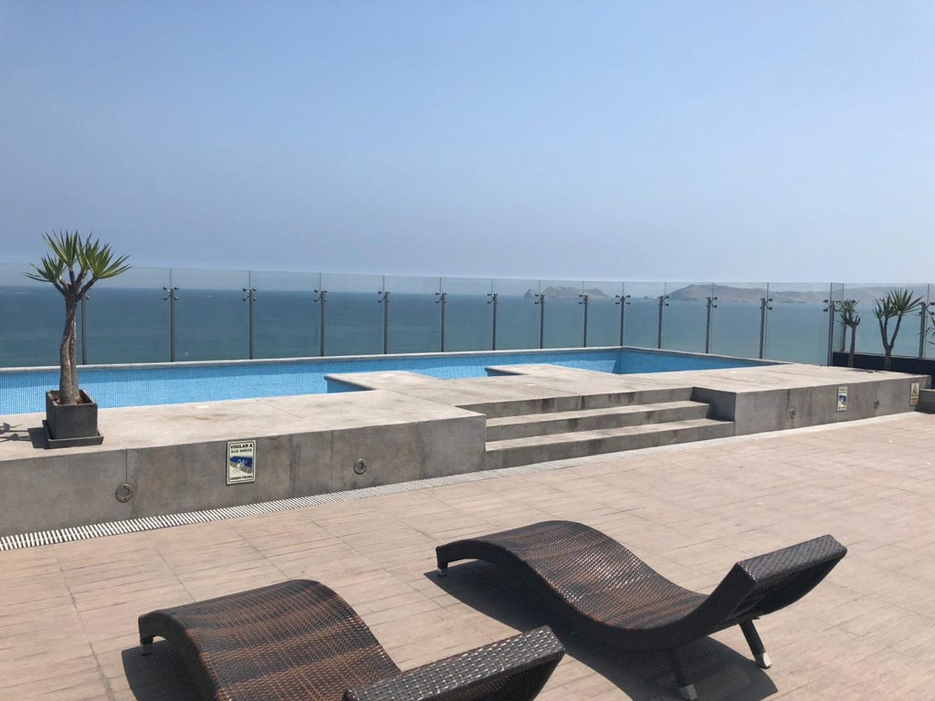 Depto. 74 m² en San Miguel · Piso 12 · Vista al mar · 3 dorm.