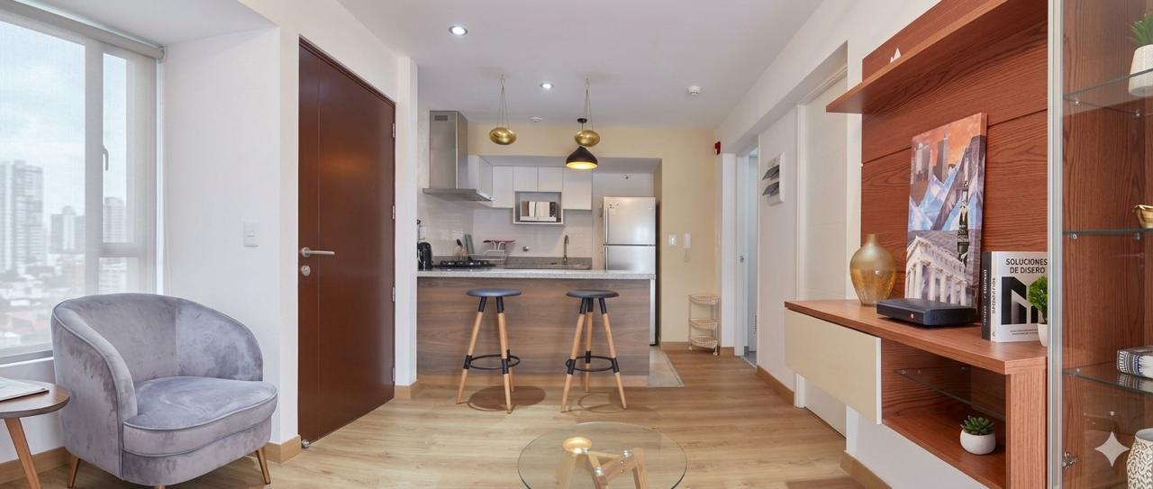 Depto. 39 m² en Chorrillos · Piso 7 · Terraza privada · Ideal inversión