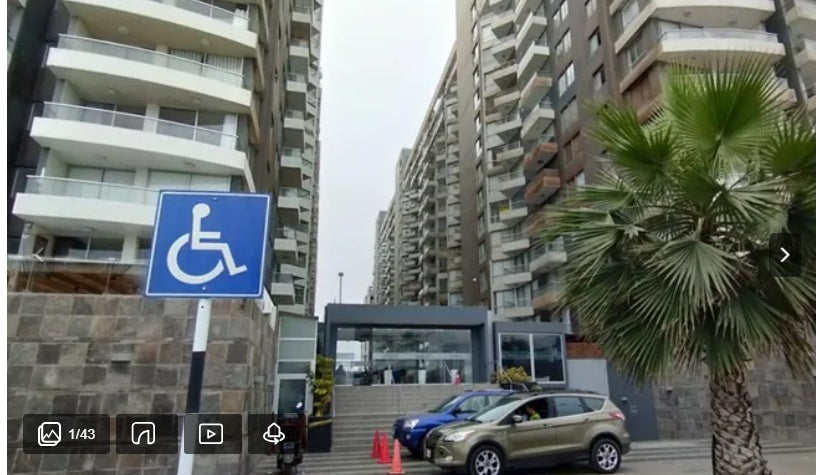 Depto. 74 m² en San Miguel · Piso 12 · Vista al mar · 3 dorm.